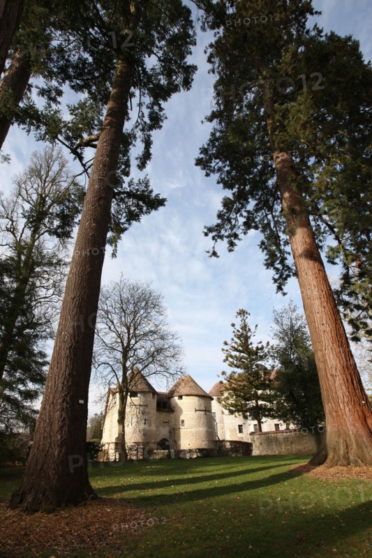 France, Arboretum and castle