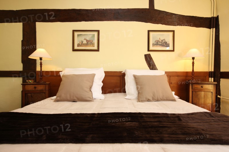 France, Haute Normandie, eure, le bec hellouin, auberge de l'abbaye, hotel restaurant,