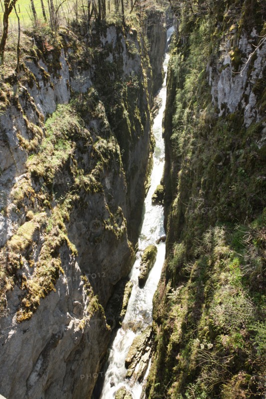 France, franche comte, jura, pays des lacs, agriculture, route du comté, paysage, nature, hiver, gorges de la langouette, eau, riviere,