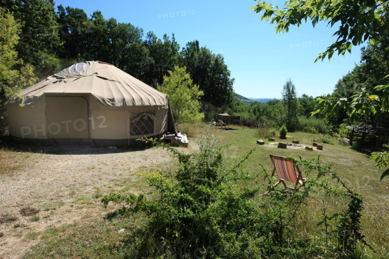 France, Nature camping the camp