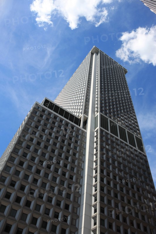 usa, etat de New York, New York City, Manhattan, financial district, pointe de Manhattan, ferry pour Staten Island, buildings,