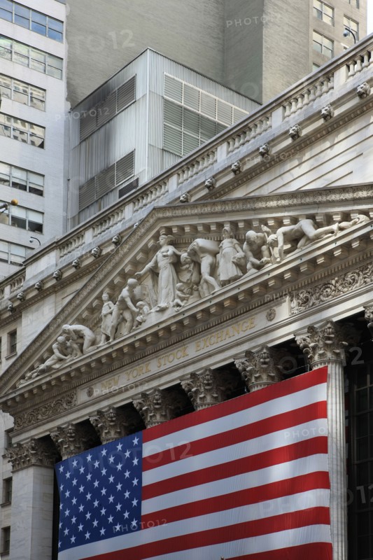 usa, etat de New York, New York City, Manhattan, financial district, wall street, bourse, nyse,