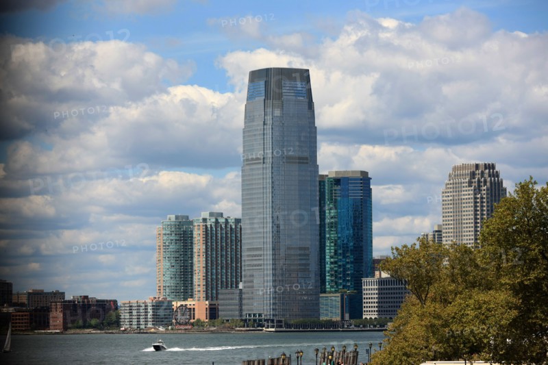 usa, etat de New York, New York City, Manhattan, financial district, pointe de Manhattan, ferry pour Staten Island, buildings,