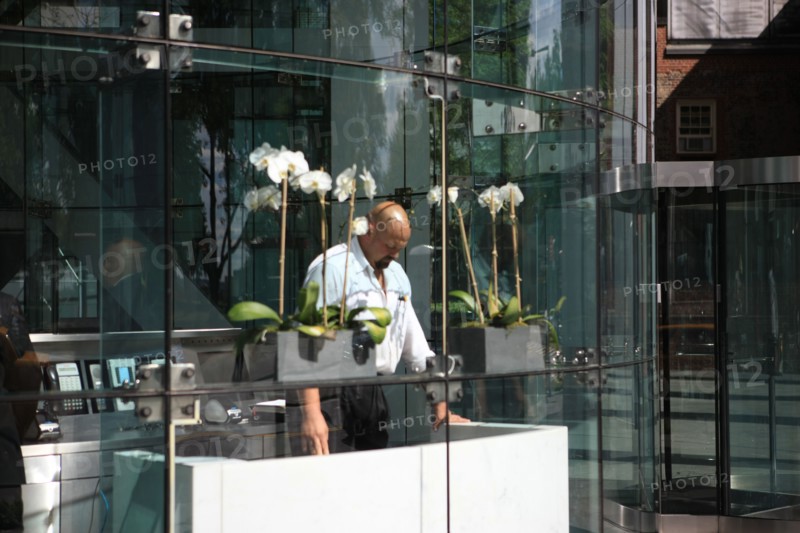 usa, etat de New York, New York City, Manhattan, financial district, pointe de Manhattan, vigile,