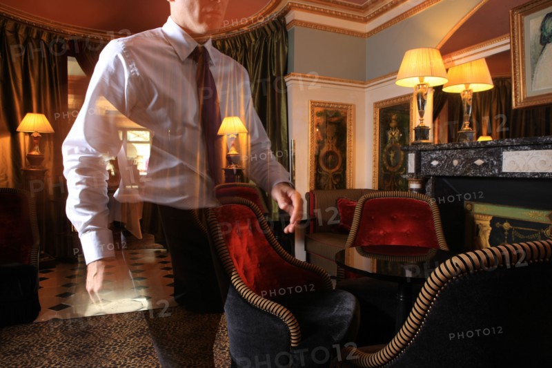 France, ile de france, paris 6e arrondissement, 13 rue des beaux arts, l'hotel, bar, decorateur jacques garcia, lieu de sejour d'oscar wilde, 
Date : 2011-2012