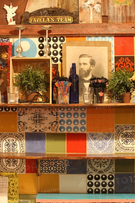 France, ile de france, paris 11e arrondissement, 18 rue du faubourg du temple, la favela chic, restaurant, bar, club, 
Date : 2011-2012