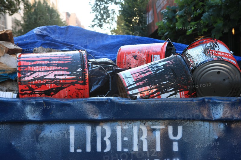 usa, state of New York, NYC, Manhattan, Chelsea, Chelsea market, benne, peinture, liberty,