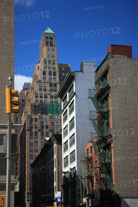 usa, state of New York, NYC, Manhattan, Soho, escaliers,
