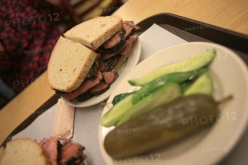 usa, state of New York, NYC, Manhattan, Lower East Side, delicatessen katz's, houston street, pastrami, quand harry rencontre sally,