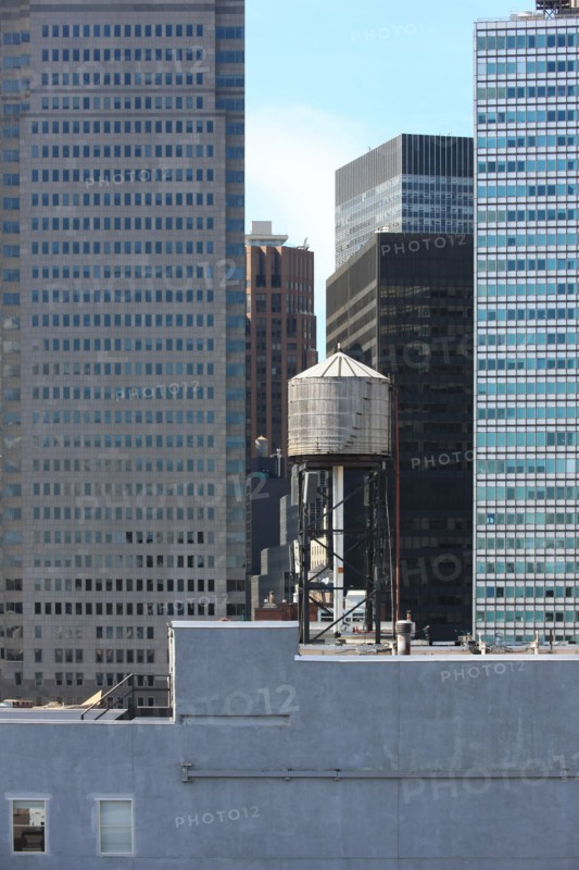 usa, etat de New York, New York City, Manhattan, financial district, pointe de Manhattan, building, reservoir,