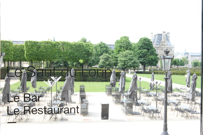 France, ile de france, paris 1er arrondissement, 107 rue de rivoli, restaurant au saut du loup, musee des arts decoratifs, gastronomie, louvre, terrasse, design, mode, 
Date : 2011-2012