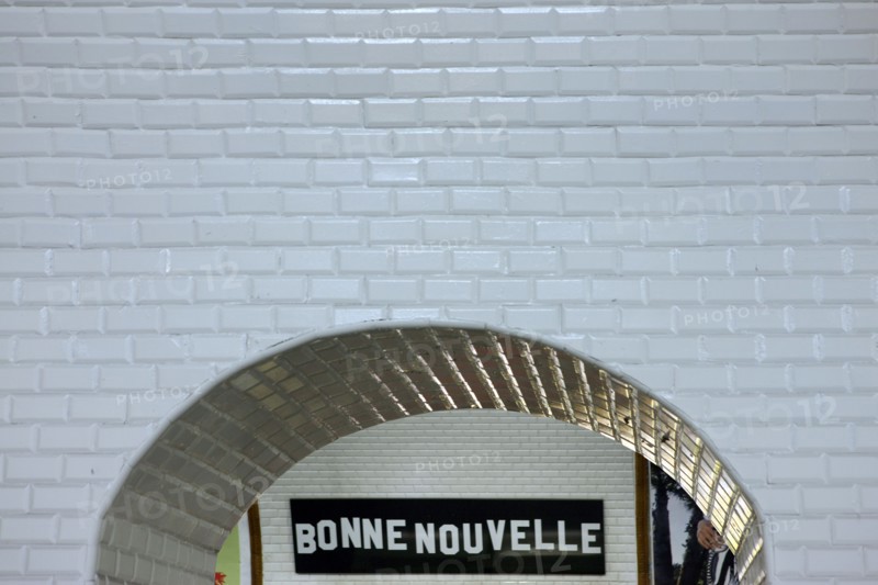 Station de métro Bonne Nouvelle à Paris