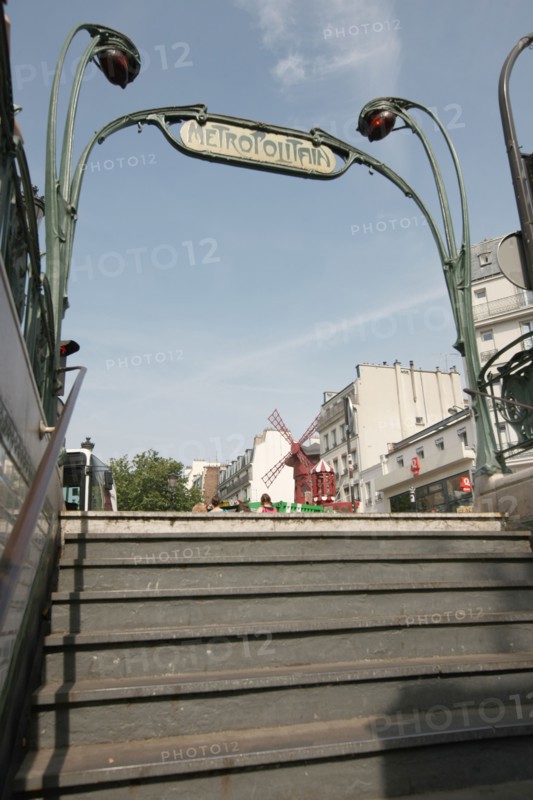 Station de métro Blanche, Paris
