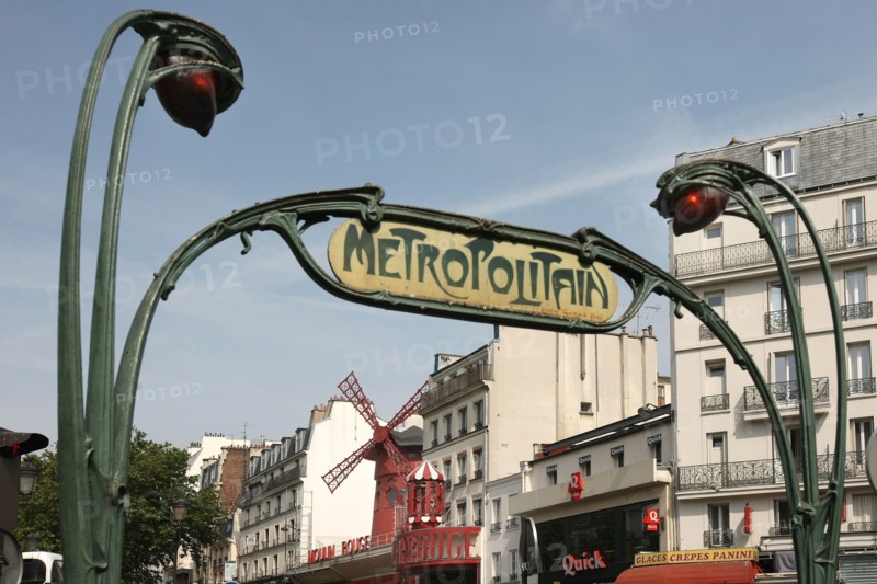 Station de métro Blanche, Paris