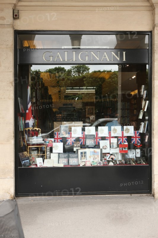 France, ile de france, paris 8e arrondissement, 224 rue de rivoli, librairie galignani, librairie anglophone, sous les arcades
Date : 2011-2012