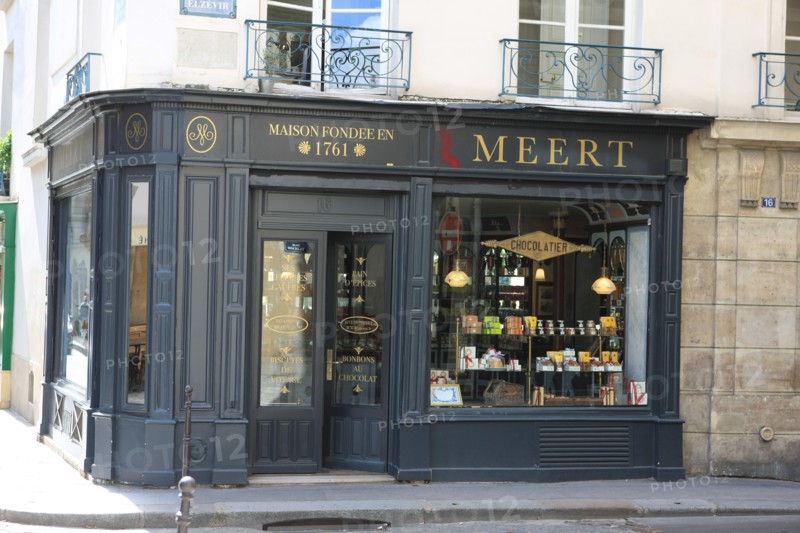 Chocolatier Meert
16, rue Elzevir a Paris, 3e arrondissement
Date : 2011-2012