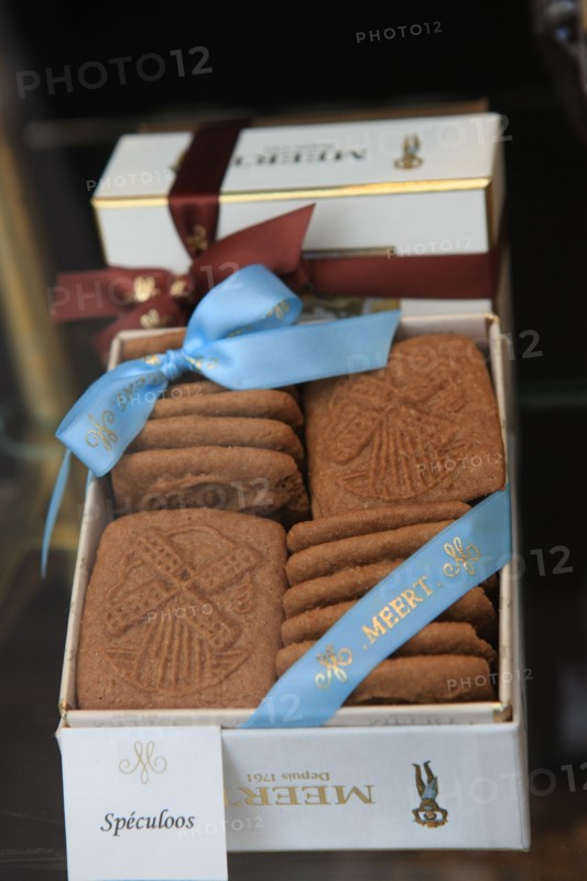 Chocolatier Meert. Boite de speculoos.
16, rue Elzevir a Paris, 3e arrondissement
Date : 2011-2012