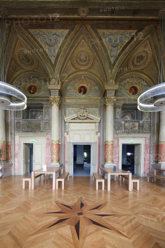 France, ile de france, paris 3e arrondissement, 3 bis rue papin, gaite lyrique, architecte manuelle gautrand, arts numeriques, foyer historique, 
Date : 2011-2012
