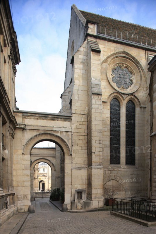 France, ile de france, paris 3e arrondissement, le marais, 270 rue saint martin des champs, conservatoire national des arts et metiers, cnam, ancien prieure, 
Date : 2011-2012