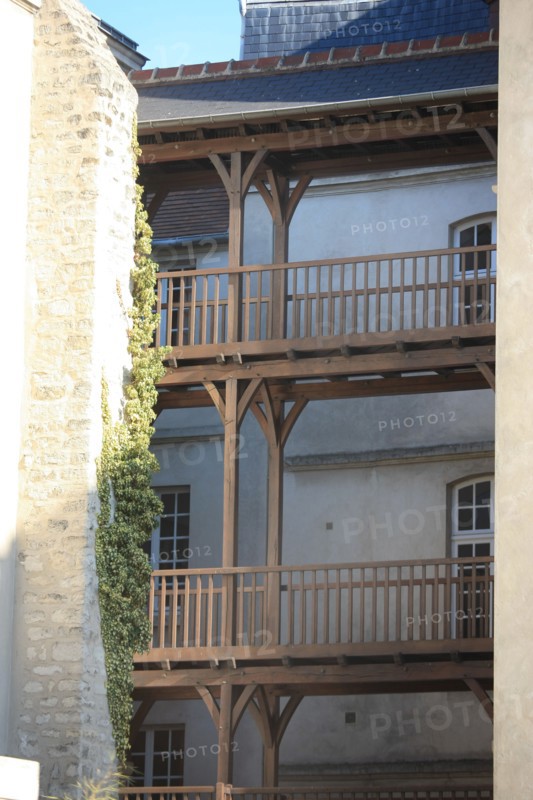 France, ile de france, paris 4e arrondissement, le marais, 6 rue de fourcy, hotel gilles charpentier, mije, auberge de jeunesse, hotel particulier, 
Date : 2011-2012