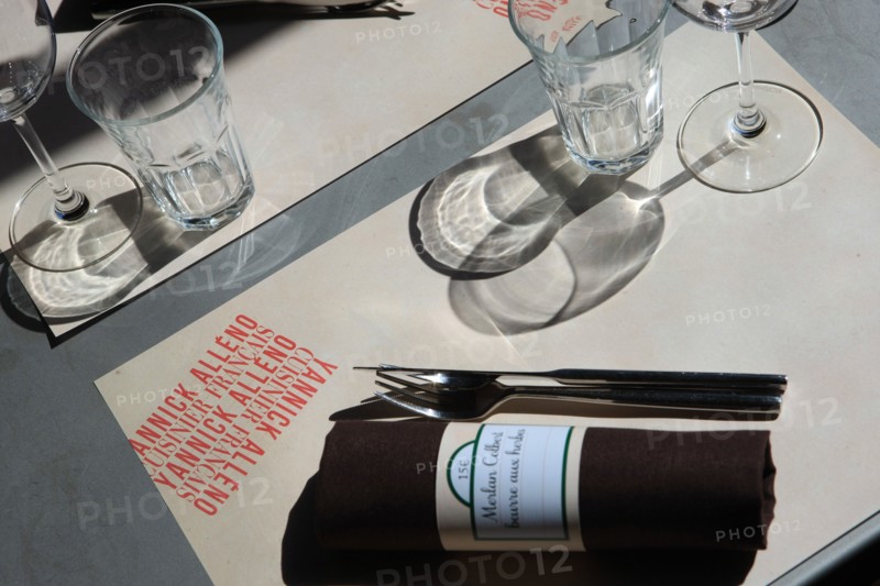 France, ile de france, paris 5e arrondissement, 20 rue saint victor, mutualite, restaurant le terroir parisien, chef yannick alleno, cuisine, gastronomie.
Date : 2011-2012