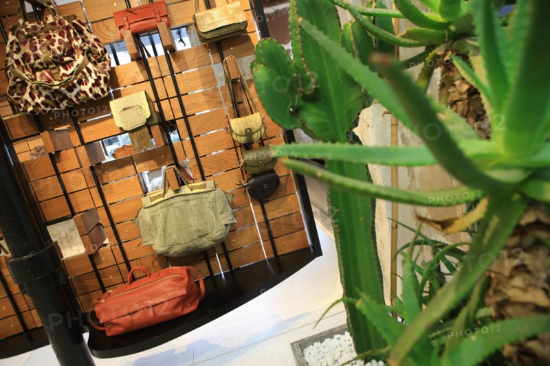 France, ile de france, paris 6e arrondissement, 1 rue jacob, boutique jerome dreyfuss, sacs, mode.
Date : 2011-2012