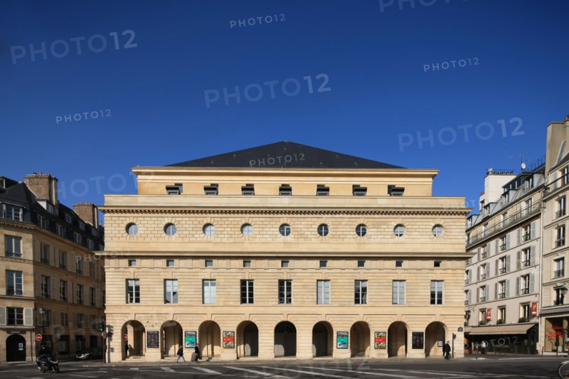 france, region ile de france, paris 6e arrondissement, rue de vaugirard, theatre de l'odeon, facade arriere.
Date : 2011-2012