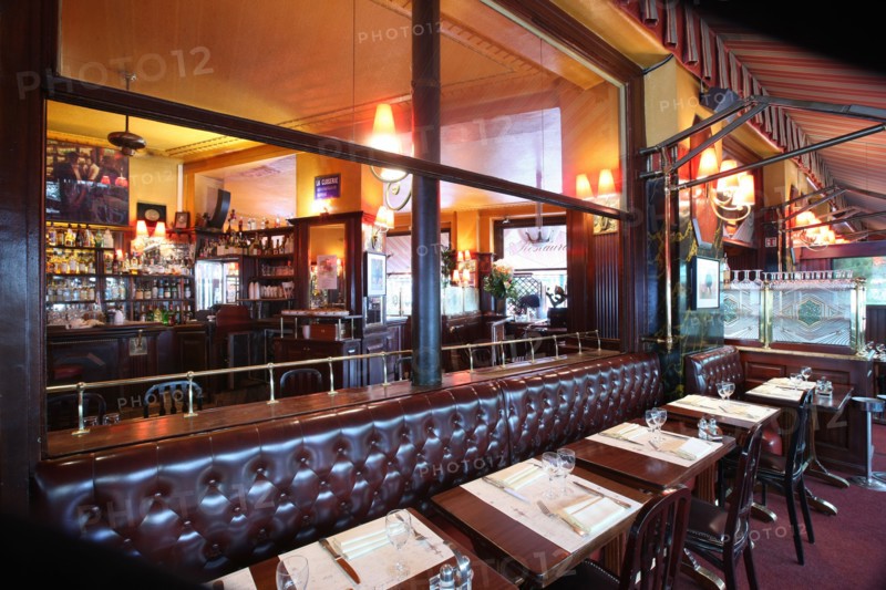 France, ile de france, paris 6e arrondissement, 171 boulevard du montparnasse, la closerie des lilas, restaurant, brasserie, monument historique, rive gauche.
Date : 2011-2012