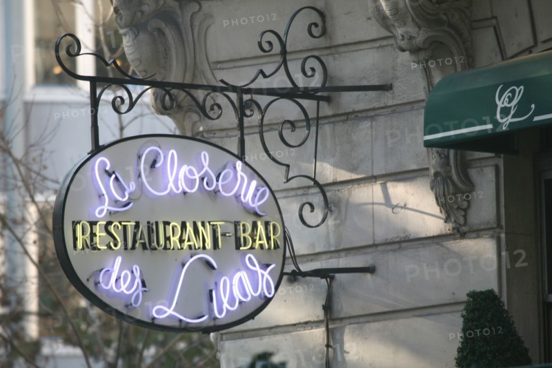 Paris 6e, boulevard du montparnasse, la closerie des lilas
Date : 2011-2012