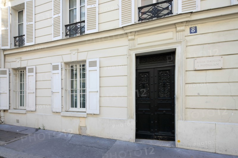 france, region ile de france, paris 6e arrondissement, montparnasse, rue de la grande chaumiere, atelier gauguin et modigliani.
Date : 2011-2012