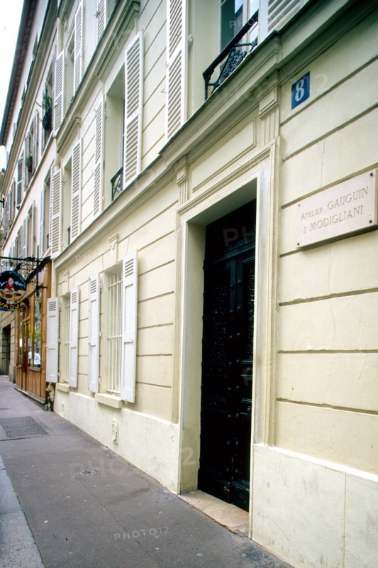france, region ile de france, paris 6e arrondissement, montparnasse, rue de la grande chaumiere, atelier gauguin et modigliani.
Date : 2011-2012