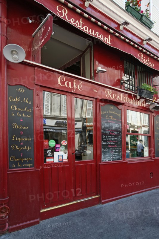 France, ile de france, paris, 7e arrondissement, 45 rue de babylone, restaurant au pied du fouet.
Date : 2011-2012