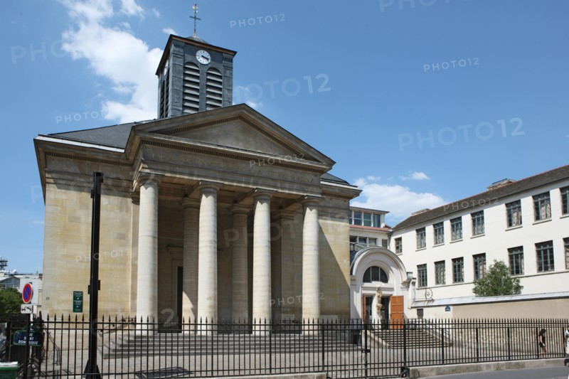 France, ile de france, paris, 7e arrondissement, rue saint dominique, eglise saint pierre du gros caillou.
Date : 2011-2012