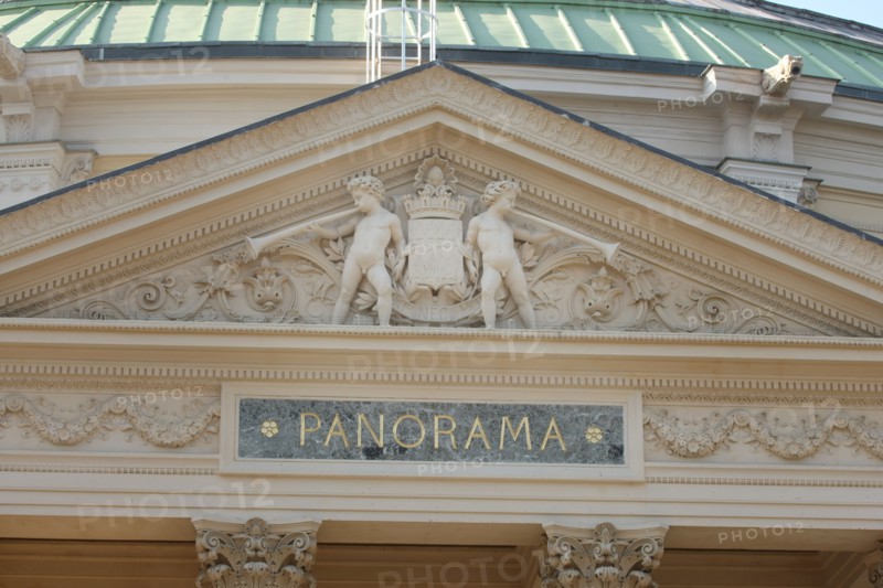 France, ile de france, paris 8e arrondissement, theatre du rond point, arriere du theatre, ancien panorama

Date : 2011-2012