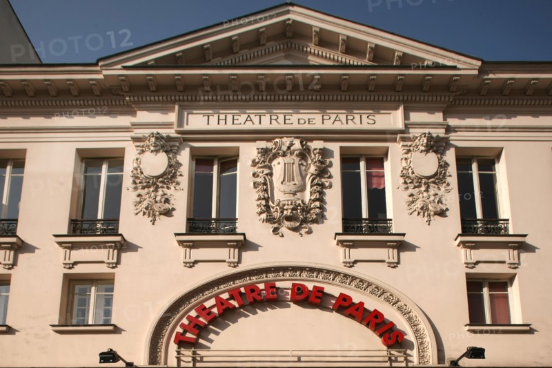 France, ile de france, paris 9e arrondissement, 15 rue blanche, theatre de paris, salle de spectacle, facade

Date : 2011-2012