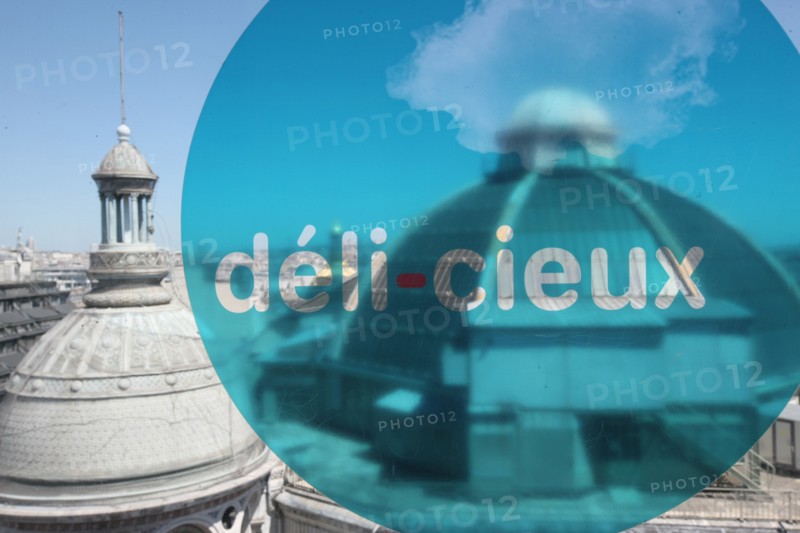 France, ile de france, paris, 9e arrondissement, boulevard haussmann, printemps, grand magasin, terrasse panoramique, restaurant deli cieux

Date : 2011-2012