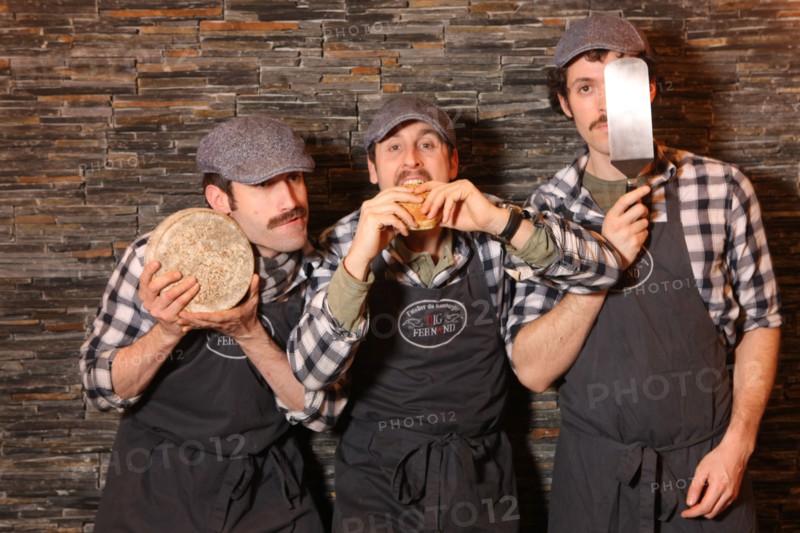 Les 3 fondateurs des restaurants Big Fernand