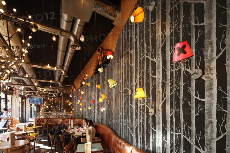 France, ile de france, paris 10e arrondissement, 32 boulevard poissonniere, bar, le brebant, terrasse, salle, cafe

Date : 2011-2012