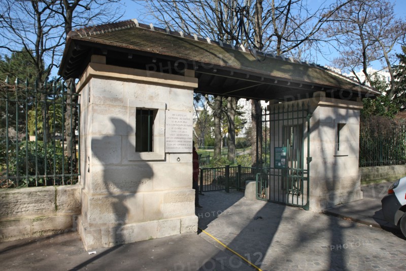 France, ile de france, paris 11e arrondissement, square de la petite roquette, guerites, jardin, resistance

Date : 2011-2012