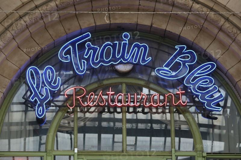 France, ile de france, paris, 12e arrondissement, gare de lyon, brasserie de la gare, le train bleu

Date : 2011-2012
