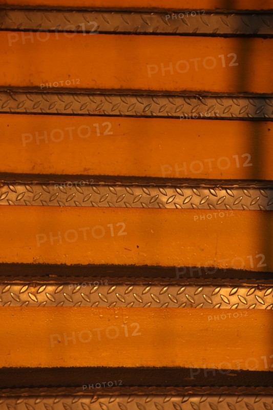 France, ile de france, paris 7e arrondissement, tour eiffel, vue depuis le 2e etage, detail escalier,