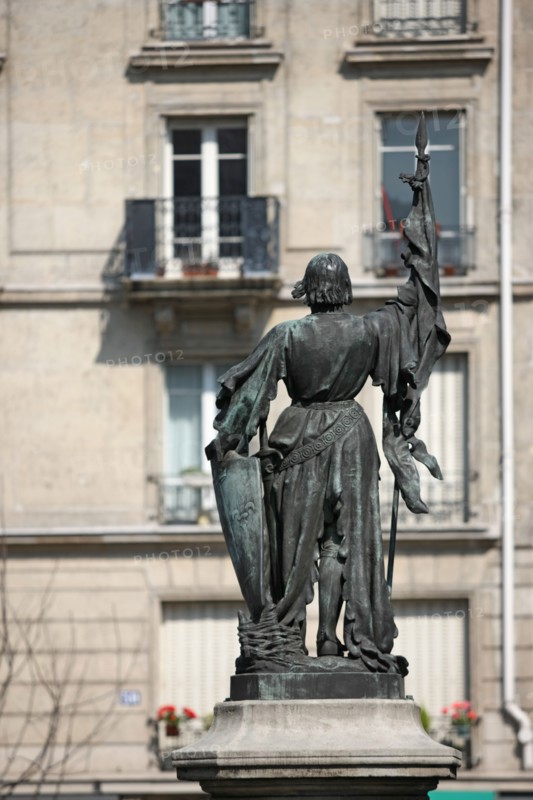 France, ile de france, paris 13e arrondissement, rue jeanne d'arc et boulevard saint marcel, statue de jeanne d'arc, sculpture, histoire,


Date : 2011-2012