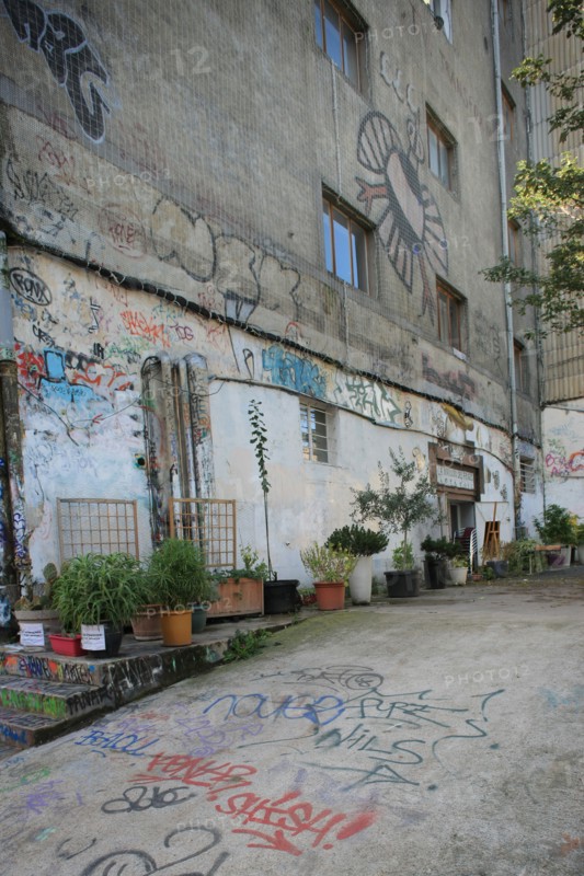 France, ile de france, paris 13e arrondissement, quartier bibliotheque, rue des frigos, anciens entrepots frigorifiques, ateliers d'artiste,


Date : 2011-2012