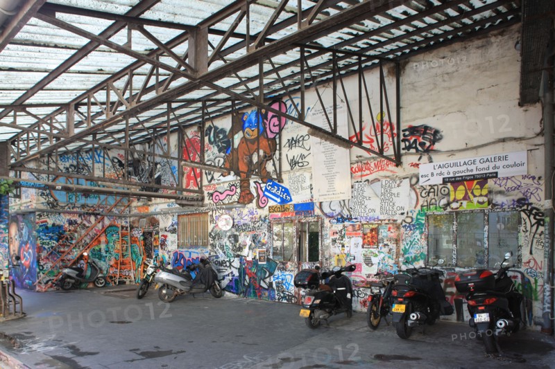 France, ile de france, paris 13e arrondissement, quartier bibliotheque, rue des frigos, anciens entrepots frigorifiques, ateliers d'artiste,


Date : 2011-2012