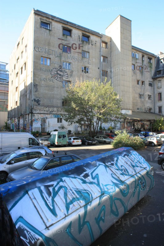 France, ile de france, paris 13e arrondissement, quartier bibliotheque, rue des frigos, anciens entrepots frigorifiques, ateliers d'artiste,


Date : 2011-2012