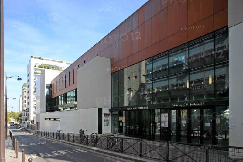 France, ile de france, paris, 13e arrondissement, zac paris rive gauche, rue primo levi, groupe scolaire primo levi, ecole elementaire et ecole maternelle, education,


Date : 2011-2012
