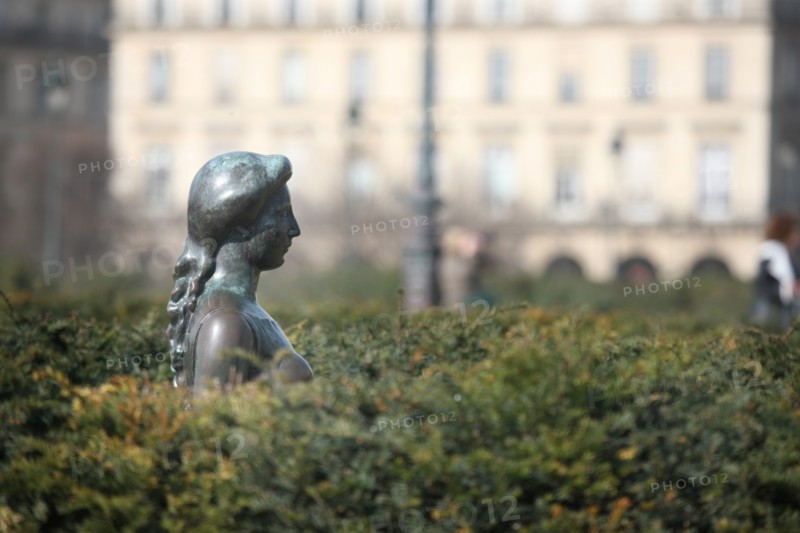 France, ile de france, paris 1er arrondissement, jardin des tuileries, statue d'aristide maillol, sculpture, art, parc,