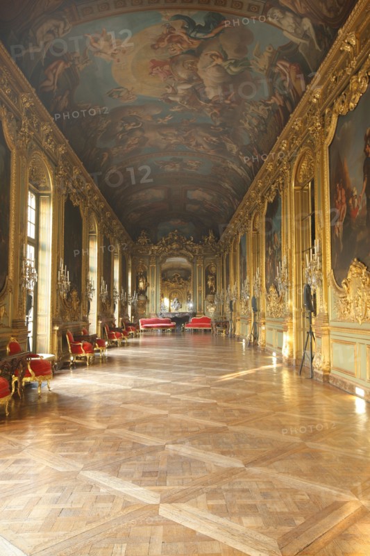 France, ile de france, paris 1er arrondissement, 39 rue croix des petits champs, banque de france hotel de toulouse dit aussi hotel de la vrilliere, galerie doree, galerie d'apparat, gouverneur, institution,