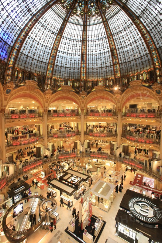 Galeries Lafayette in Paris