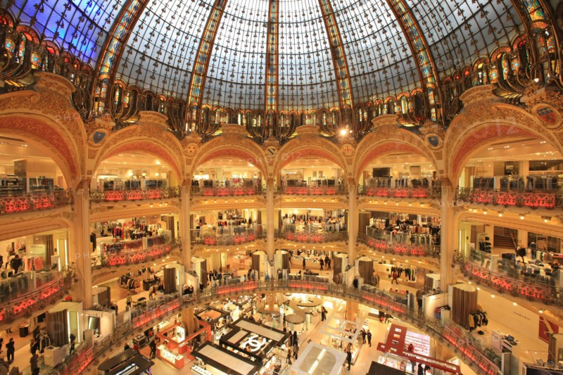 Galeries Lafayette in Paris